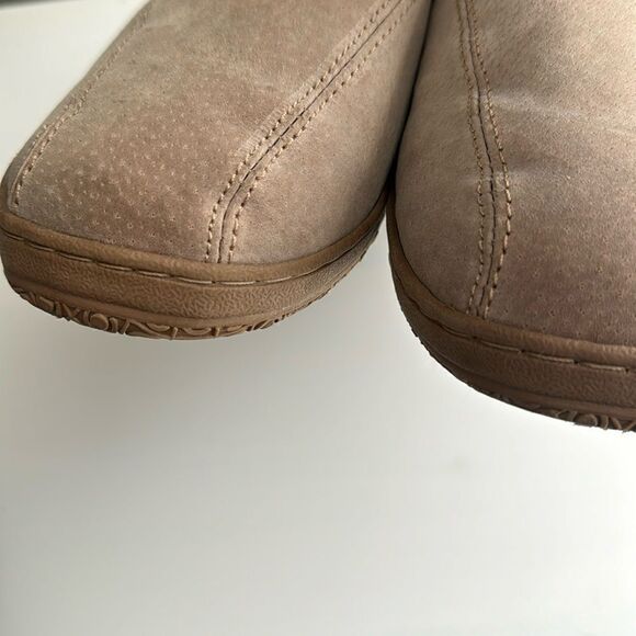 OLD FRIEND ROMEO SLIPPERS. CHESTNUT STONY. - Picture 7 of 8